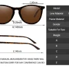 lunettes de soleil polarisées à la mode pour femmes, monture design de marque, lunettes de soleil à la mode rose uv400
