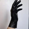 gants longs en cuir de luxe pour hommes, 25cm, sans doublure, doux et fins, ajustés pour une mode élégante