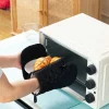 gants de cuisson en coton pour micro ondes, anti brûlure, résistants à la chaleur, ustensiles de cuisson, gants isolants antidérapants