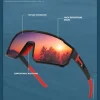 lunettes de soleil de cyclisme – lunettes de sport de protection uv400 pour hommes et femmes – lunettes d'extérieur tendance pour la course à pied, la conduite, la pêche, le camping