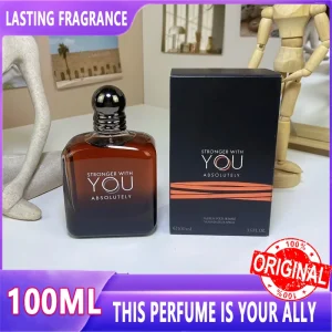 Parfum de luxe 100ML marques célèbres Cologne pour hommes parfum longue durée plus fort avec vous préfumé absolument Intense