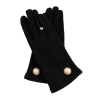 gants de luxe pour femmes, style élégant, à la mode, garde au chaud du bout des doigts, à clapet, en peluche douce, pour la conduite, mignon, joli, coupe vent
