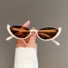 petites lunettes de soleil œil de chat chic pour femmes, tendance, vintage, dégradé, mode, marque de luxe, design, lunettes de soleil de voyage
