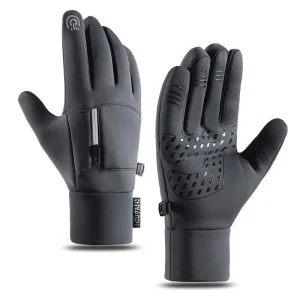 Gants plein écran tactile pour hommes et femmes, adaptés aux activités de plein air d&rsquo;hiver. Ils fournissent la chaleur, coupe-vent, imperméable,