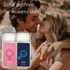 Parfum au phéromone pour femme, baume solide, parfum léger longue durée, parfum solide Portable