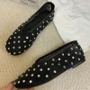 mode cristal femmes ballerines maille danse chaussures plates décontracté conduite marche mocassins espadrilles dames sans lacet paresseux chaussures
