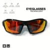 lunettes de soleil de sport à la mode, protection uv polarisée, personnalisées, monture ronde en métal, lunettes uv400 pour hommes et femmes