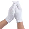 gants blancs en pur coton pour les devoirs, la papeterie, les avantages économiques, la protection du travail, la sueur, le grill