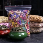 Cônes d&rsquo;encens naturels, saveur mixte, reflux, Floral, lavande, bois de santal, Yoga, méditation, salon de thé, décorations pour la maison, 60 pièces