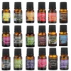 22 saveurs 10ml huile essentielle pour diffuseur d'arôme humidificateur d'air maison soluble dans l'eau lavande rose désodorisants de voiture recharge de parfum