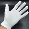 gants de travail en coton blanc, 1 à 50 paires, film de manipulation des mains sèches, gants de spa, gants de cérémonie à haute élasticité, outils de nettoyage ménager