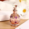 huile essentielle de parfum de style arabe, bouteille en verre de conception haut de gamme du moyen orient, spray de parfum de luxe pour hommes et femmes, 15ml