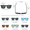 lunettes de soleil classiques chimsquare pour hommes et femmes, sports de plein air, conduite, fournitures de pêche, accessoire photo