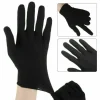 Gants noirs 100% coton, 6 paires, derdonologiques, hydratants, eczégyptide nuit