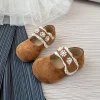 enfants chaussures plates bout rond doux enfants maryjanes style coréen semelle souple 2025 automne nouvelles filles princesse chaussures décontracté antidérapant