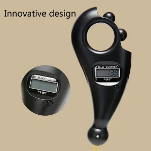 Compteur de Perles Numérique Portable pour la Méditation, la Relaxation, la Prière Islamique, Tasbih