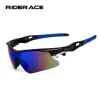 RIDERACE Sport Hommes Lunettes De Soleil Route Vélo Lunettes De Montagne Cyclisme Équitation Protection Lunettes Vtt