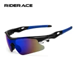 RIDERACE Sport Hommes Lunettes De Soleil Route Vélo Lunettes De Montagne Cyclisme Équitation Protection Lunettes Vtt