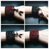108 perles bouddhistes polyvalentes Imitation petite feuille palissandre perle bouddhiste Bracelet hommes et femmes Bracelet accessoires
