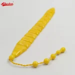 Grèce Tasbih résine jaune accessoires de mode turc à portée de main cadeau Eid Ramadan