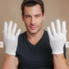 gants de travail en coton blanc, 12 paires, pour mains sèches, film de manipulation cérémonie, bijoux, gants d'inspection en argent, outil de nettoyage ménager