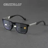 Lunettes de soleil photochromiques pour hommes et femmes, carrées, décontractées, tendance, mode pêche, escalade, soleil en plein air, ombre UV400