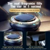 nouveau haute qualité énergie solaire rotatif aromathérapie voiture désodorisant parfum parfum arôme diffuseur décoration accessoires