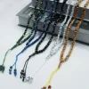 5 pièces musulman Tasbih 99 chapelet perles Islam perles de prière avec Allah Muhammad noms gravés sur la Religion islamique Eid Ramadan cadeau