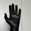 gants longs en cuir de luxe pour hommes, 25cm, sans doublure, doux et fins, ajustés pour une mode élégante
