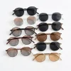 lunettes de soleil à monture ronde, design ultraléger classique, résistantes aux uv, vintage, tendance, pour la conduite, le sport