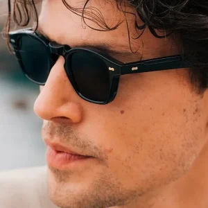 Lunettes de soleil carrées de sport pour hommes et femmes, tenue confortable, légères, Vintage, accessoire UV400 Lunettes de soleil carrées de sport pour hommes et femmes, tenue confortable, légères, Vintage, accessoire UV400