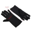 gants noirs en coton pour hommes et femmes, mitaines unisexes, main sèche, artisanat d'art, travail de manipulation, bijoux, inspection des pièces de monnaie