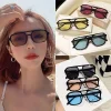 lunettes de soleil œil de chat rétro sexy pour femmes, lunettes de soleil de luxe pour femmes, accessoires de mode vintage, noir, marque de créateur