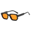 hommes vintage rectangle cadre lunettes de soleil mode rétro lunettes de soleil marque de luxe design uv400 nuances lunettes femmes lunettes
