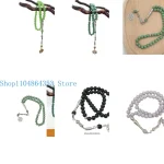 652f Perles prière artisanales Tasbih traditionnels pour les musulmans 45 Rosary Perles Bracelet islamic Musulmans religion