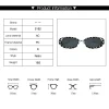 vintage lunettes de soleil ovales femmes marque de luxe concepteur petites lunettes de soleil ovales rétro noir rouge lunettes dames lunettes uv400 lunettes