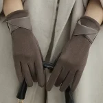 Gants d&rsquo;hiver élégants pour femmes – Gants chauds et élégants, accessoires pour dames, adaptés au shopping et aux activités de plein air