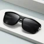 Lunettes de soleil polarisées à grand cadre pour hommes et femmes, lunettes UV unisexes, lunettes de sport, conduite, pêche, voyage en plein air, lunettes de plage