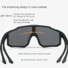 lunettes de soleil de cyclisme lunettes de cyclisme de sport lunettes de vélo vtt lunettes foncées lunettes de vélo en plein air pour hommes femmes lunettes de soleil uv400