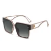 lunettes de soleil pour femmes été uv lunettes de soleil 2025 grand cadre nouveau à la mode visage rond internet célébrité lunettes 715