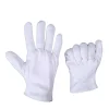 1 paire de gants en coton blanc, travail pour les mains sèches, film de manipulation, gants de spa, gants d'inspection cérémonie