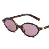 lunettes de soleil ovales mignonnes pour femmes, lunettes à petite monture, nuances classiques pour dames, design de marque de luxe, lunettes hipster sexy