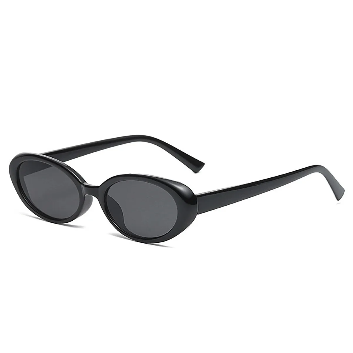 2 pièces femmes petites lunettes de soleil ovales Vintage femmes marque concepteur lunettes de soleil mode Protection UV nuances