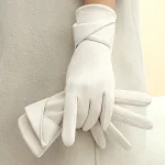 1 paire de gants en daim pour femmes, gants d&rsquo;hiver en velours, élégants pour écran tactile, équitation, conduite, garde au chaud en plein air, cadeau de noël