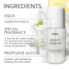 koec – crème lourde, brume parfumée, hydratante, rafraîchissante, triple notes, jasmin, vanille, citron, sucre, propylène, glycol, 50ml