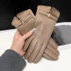 2025 nouveaux gants pour femmes en hiver chaud et en peluche épaissi résistant au froid conduite écran tactile gants pour le cyclisme en plein air