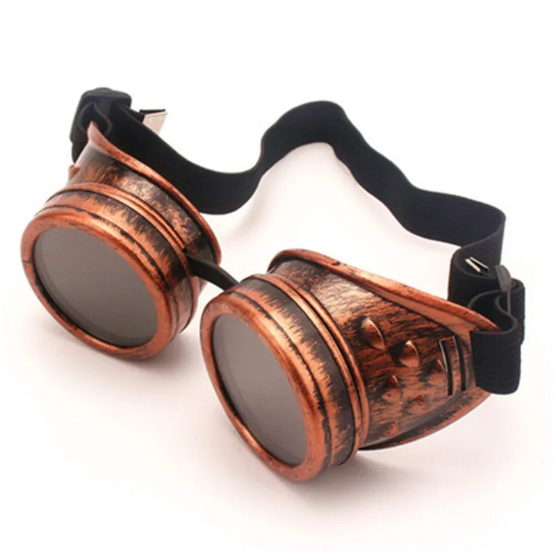 Lunettes de soleil style Steampunk vintage, lunettes de soudage, lunettes punk, cosplay, marque de créateur, lentille cinq couleurs, nouvelle mode, 2021