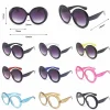 lunettes de soleil rondes surdimensionnées femmes classique mode grand cadre cercle lunettes de soleil hommes vintage grandes nuances ovales 2022 produit à la mode luxe