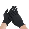 gants noirs 100% coton, 6 paires, derdonologiques, hydratants, eczégyptide nuit