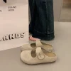 nouveau 2025 femmes princesse chaussures femmes ballerines mode concis style velours peu profond élégant tout match femmes appartements